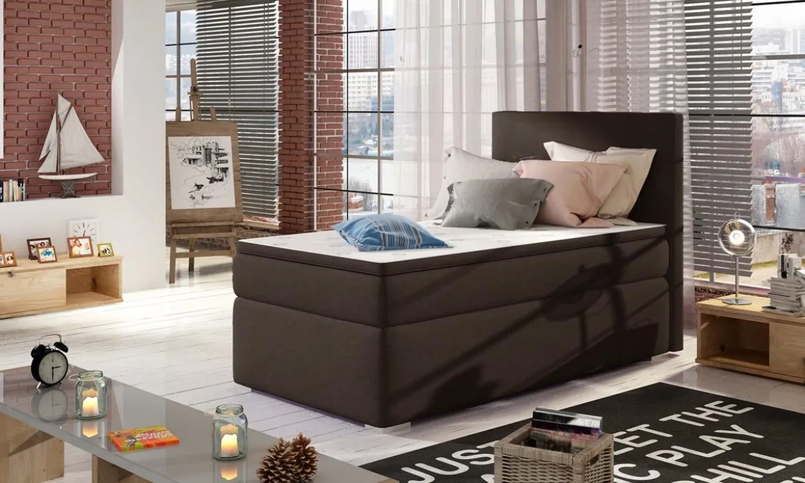 Boxspringbett Relio 90x200 mit Stauraum