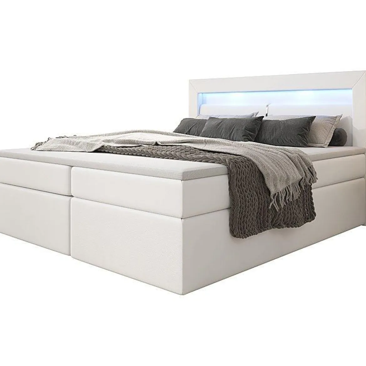 Boxspringbett Repos mit LED und USB