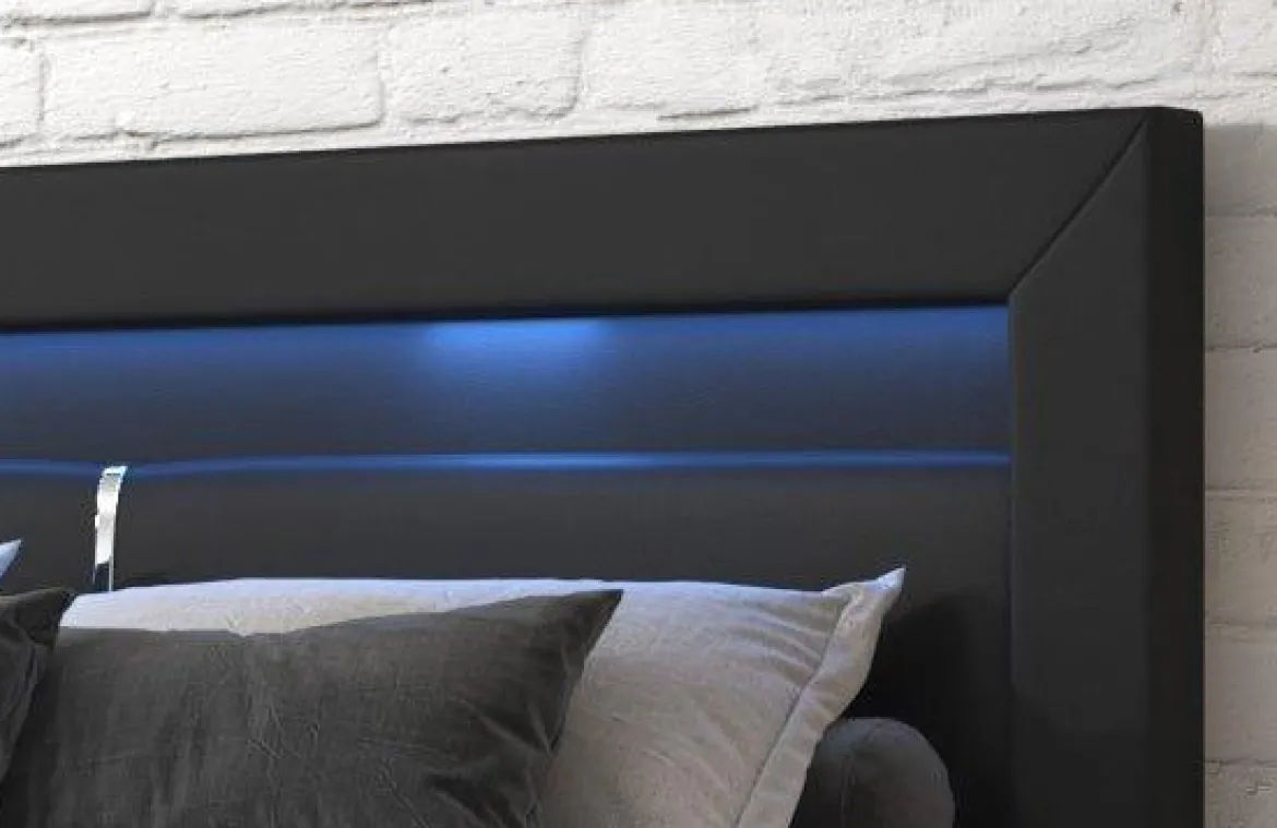 Boxspringbett Repos mit LED und USB