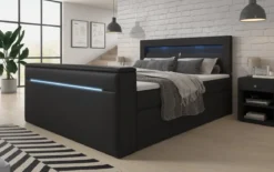 Boxspringbett Repos mit TV Lift, USB und LED
