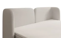Boxspringbett Riva Bouclé mit Stauraum