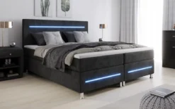 Boxspringbett Sejour mit LED in Cord