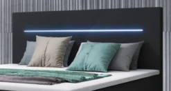 Boxspringbett Sejour mit LED u. Stauraum