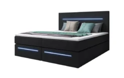 Boxspringbett Sejour mit LED u. Stauraum