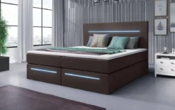 Boxspringbett Sejour mit LED u. Stauraum