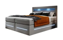 Boxspringbett Sevilla mit LED und Stauraum