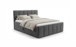 Boxspringbett Siena mit hochklappbarem Stauraum in Cord