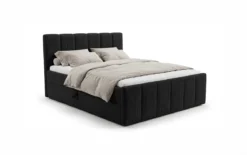 Boxspringbett Siena mit hochklappbarem Stauraum in Cord