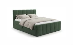 Boxspringbett Siena mit hochklappbarem Stauraum in Cord