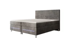 Boxspringbett Simple mit LED in Cord