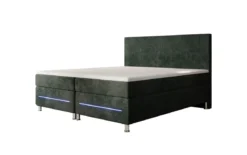 Boxspringbett Simple mit LED in Cord
