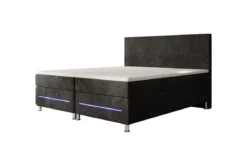 Boxspringbett Simple mit LED in Cord