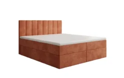 Boxspringbett Sofia in Cord mit Stauraum