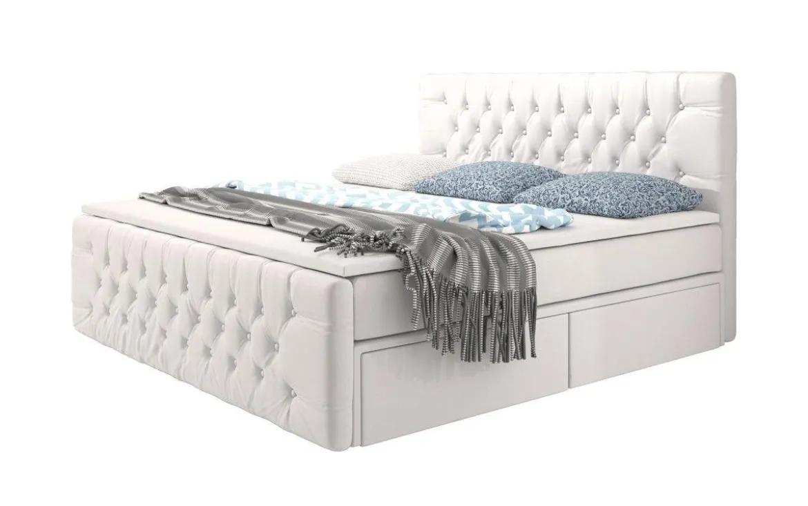Boxspringbett Sognare mit Stauraum