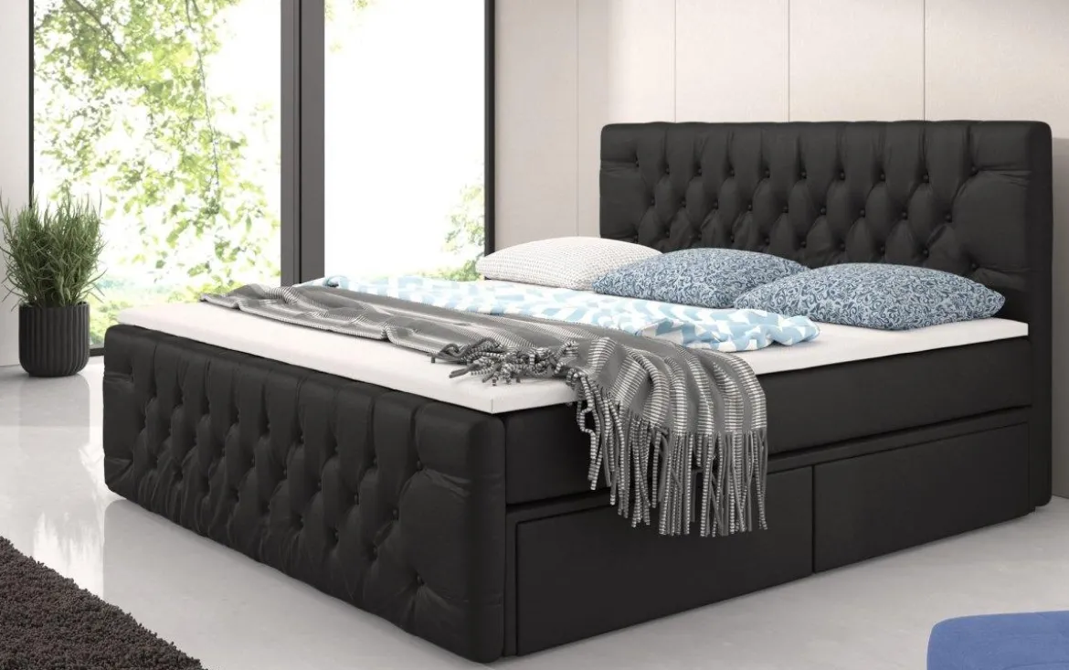 Boxspringbett Sognare mit Stauraum