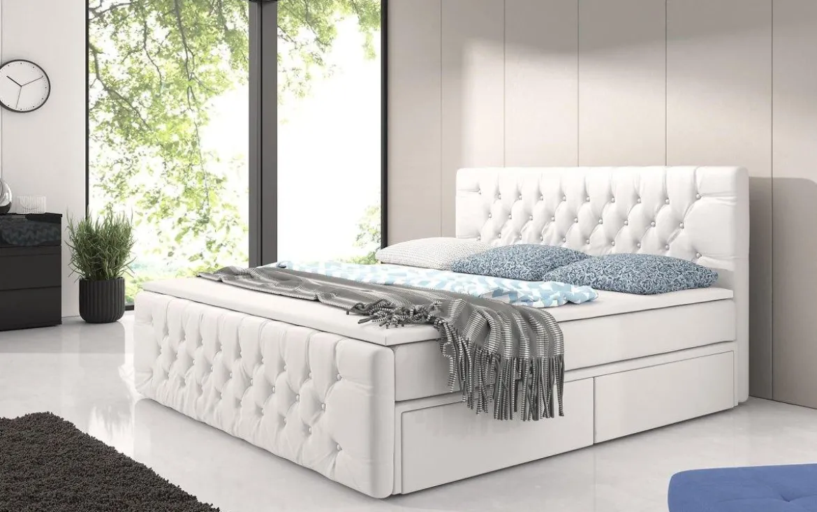 Boxspringbett Sognare mit Stauraum