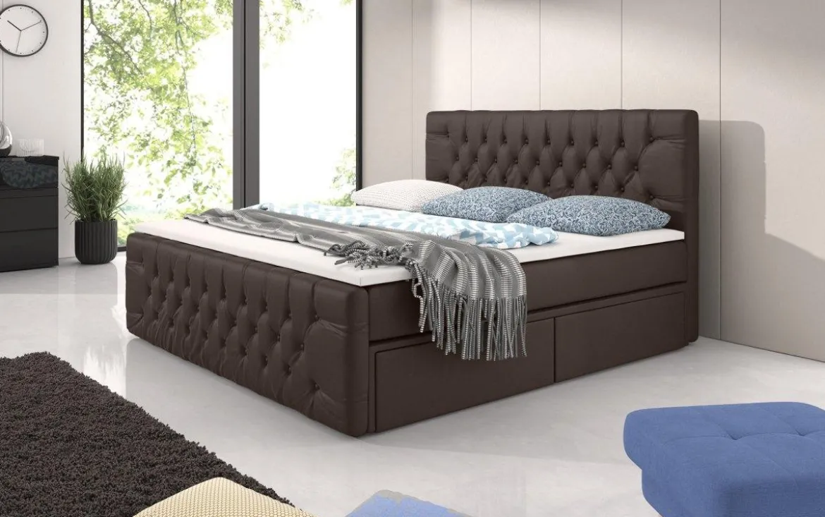 Boxspringbett Sognare mit Stauraum