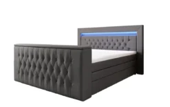 Boxspringbett Sonino mit TV Lift, RGB und Stauraum