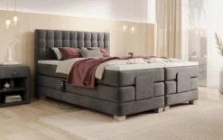 Boxspringbett Sorella Samt elektrisch verstellbar