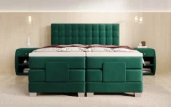 Boxspringbett Sorella Samt elektrisch verstellbar
