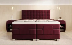 Boxspringbett Sorella Samt elektrisch verstellbar