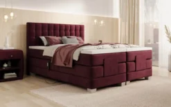 Boxspringbett Sorella Samt elektrisch verstellbar