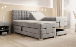 Boxspringbett Sorella Samt elektrisch verstellbar