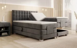 Boxspringbett Sorella Samt elektrisch verstellbar