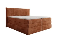Boxspringbett Stella mit Stauraum in Cord