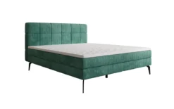 Boxspringbett Vera in Cord mit hohen Füßen