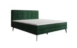 Boxspringbett Vera in Cord mit hohen Füßen
