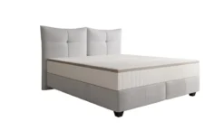 Boxspringbett Veyora in Bouclé