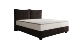 Boxspringbett Veyora in Bouclé