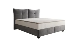 Boxspringbett Veyora in Samt