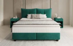 Boxspringbett Veyora in Samt