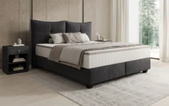 Boxspringbett Veyora in Samt