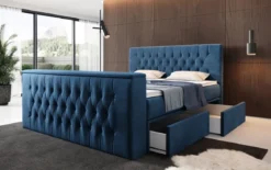 Boxspringbett Vulnero mit TV Lift und Stauraum (2 Schubladen)