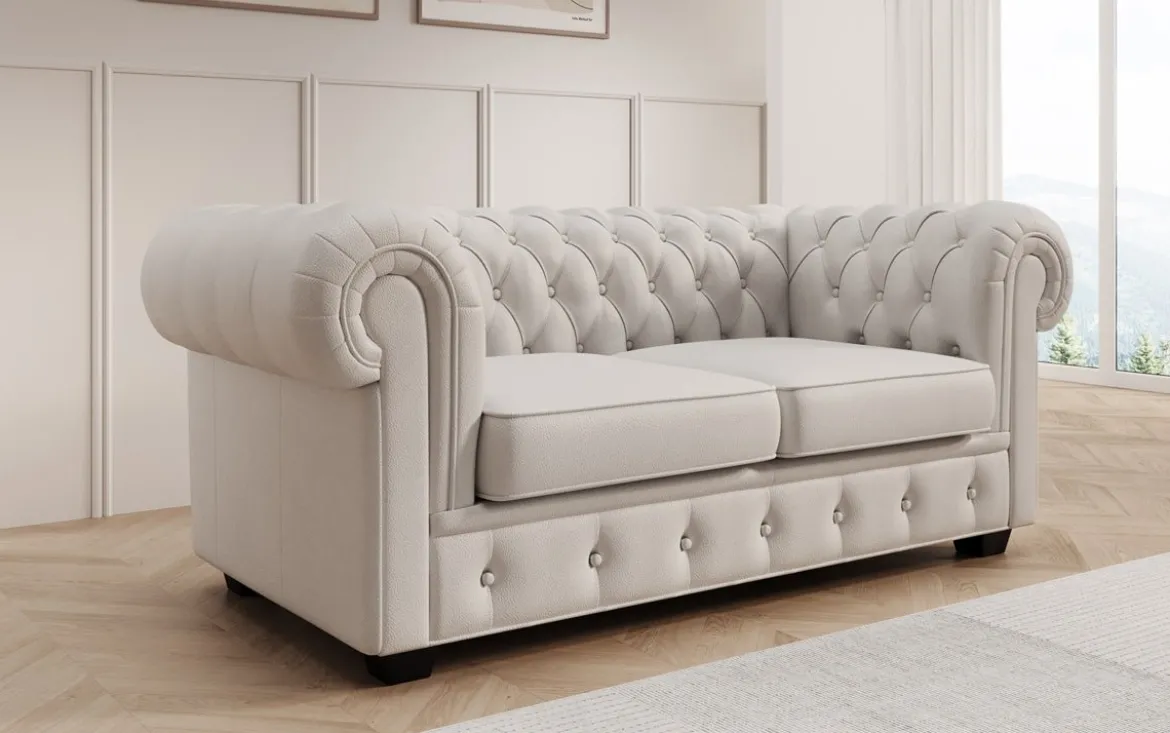 Chesterfield Royal 3+2+1 Sofa Set in Echtleder