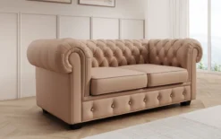Chesterfield Royal 3+2+1 Sofa Set in Echtleder