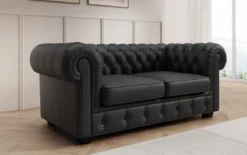 Chesterfield Royal 3+2+1 Sofa Set in Echtleder