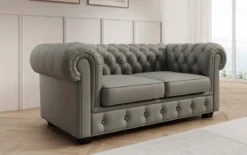 Chesterfield Royal 3+2+1 Sofa Set in Echtleder