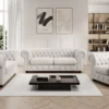 Chesterfield Sessel Royal in Echtleder