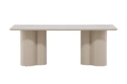 Couchtisch Aerona - schlicht in beige