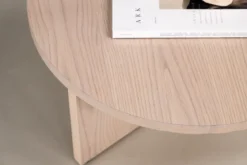 Couchtisch Allan - mit Holzoptik