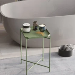 Couchtisch Arvello – Schlichtes Metalldesign in 3 Farben verfügbar