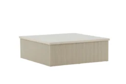 Couchtisch Aventus - in dlem Beige oder Schwarz