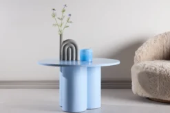 Couchtisch Azzurro Ø80 cm – Rundtisch
