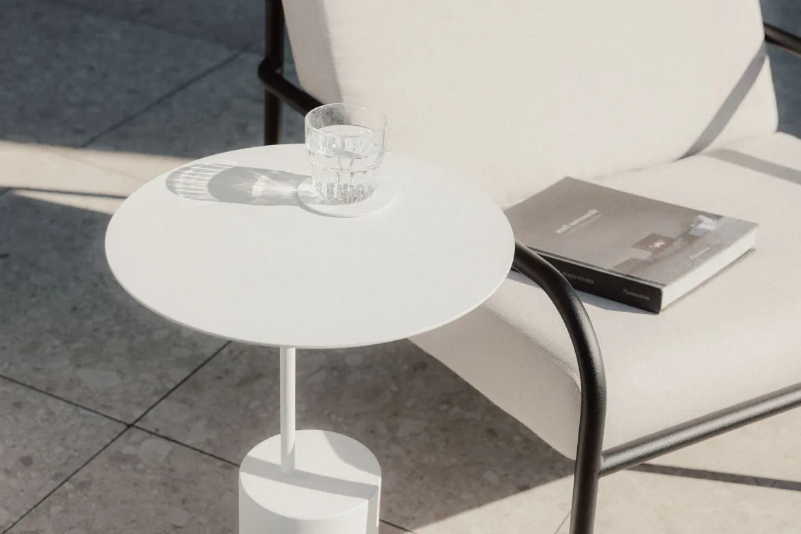 Couchtisch/Beistelltisch Ciro – Edelstahl-Design für Indoor & Outdoor