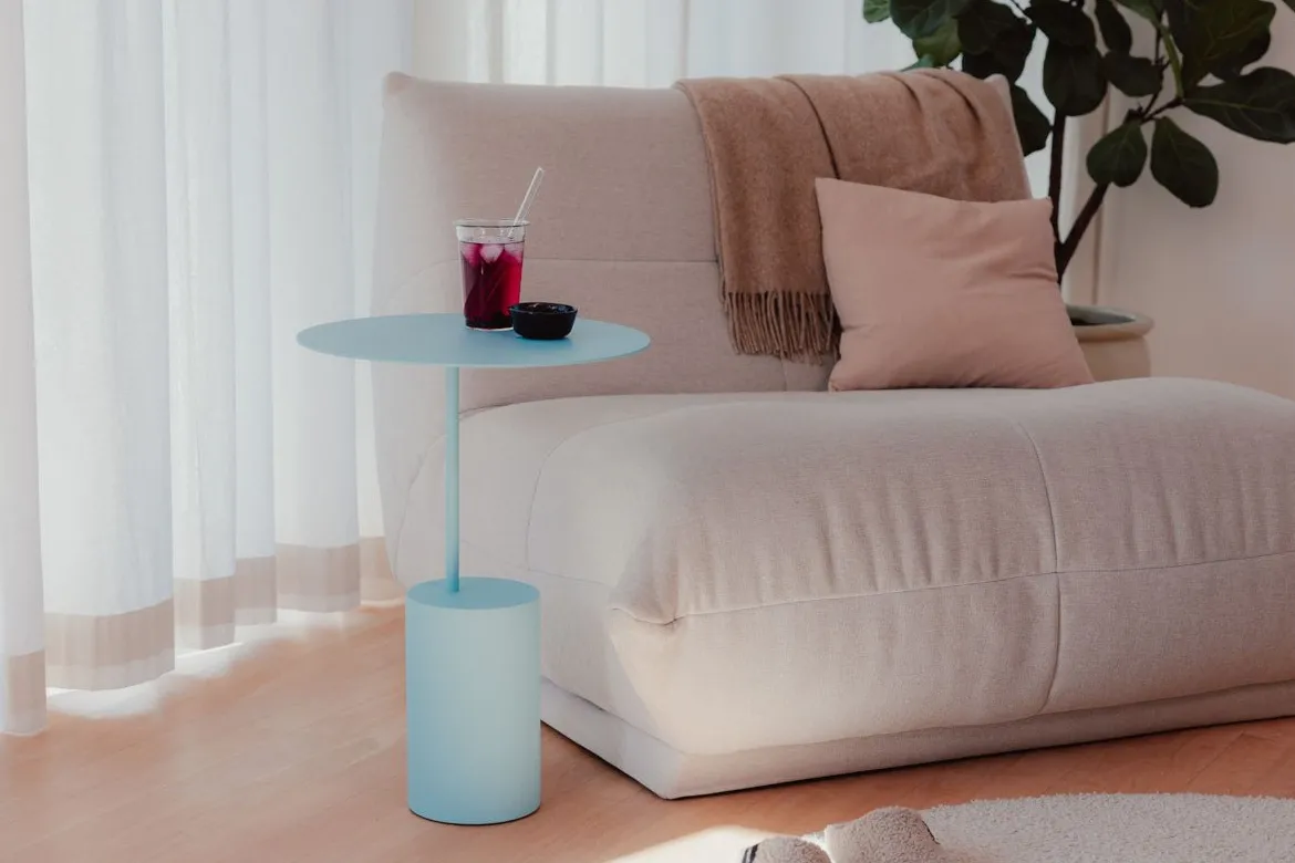 Couchtisch/Beistelltisch Ciro – Edelstahl-Design für Indoor & Outdoor