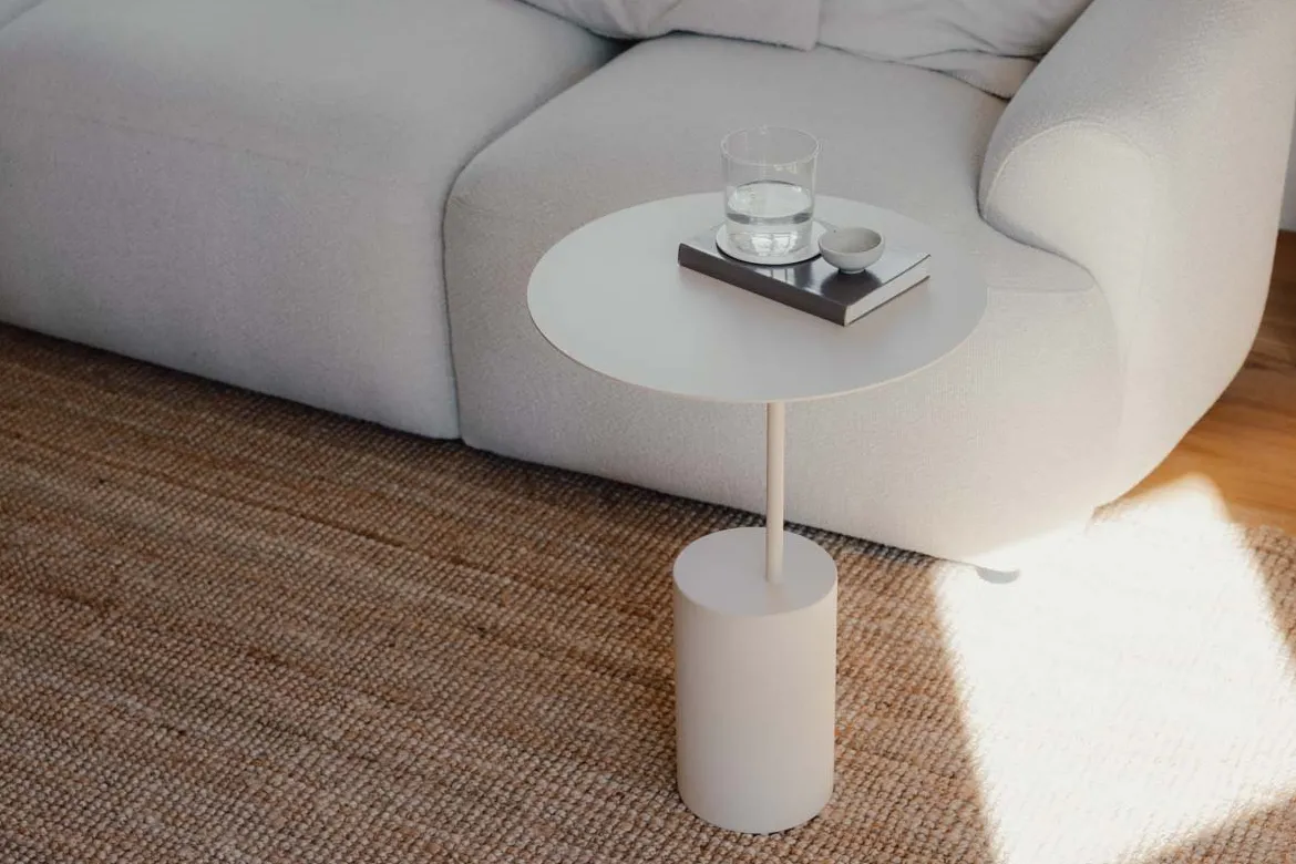 Couchtisch/Beistelltisch Ciro – Edelstahl-Design für Indoor & Outdoor